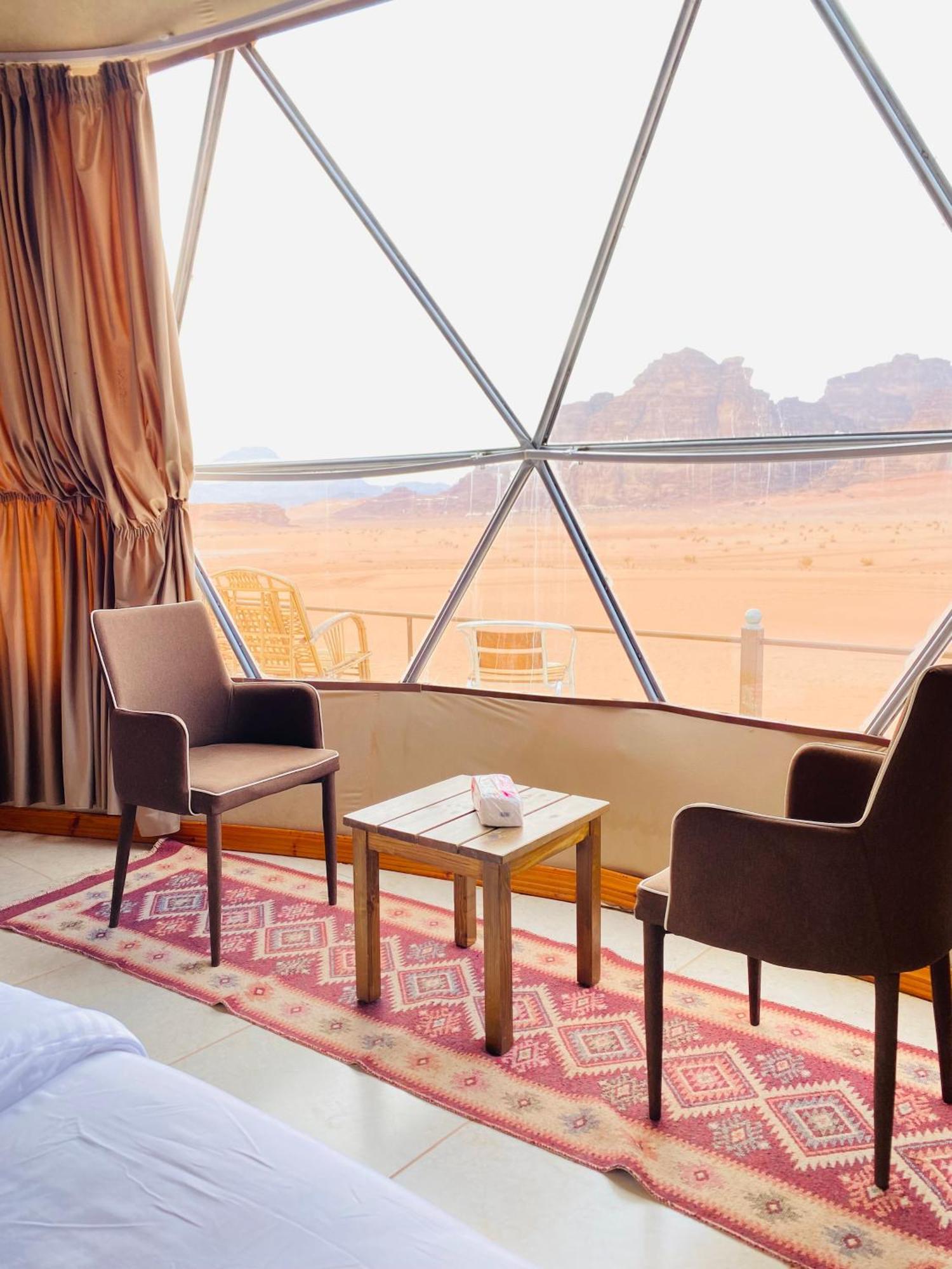 Wadi Rum Eagle Luxury Camp Esterno foto