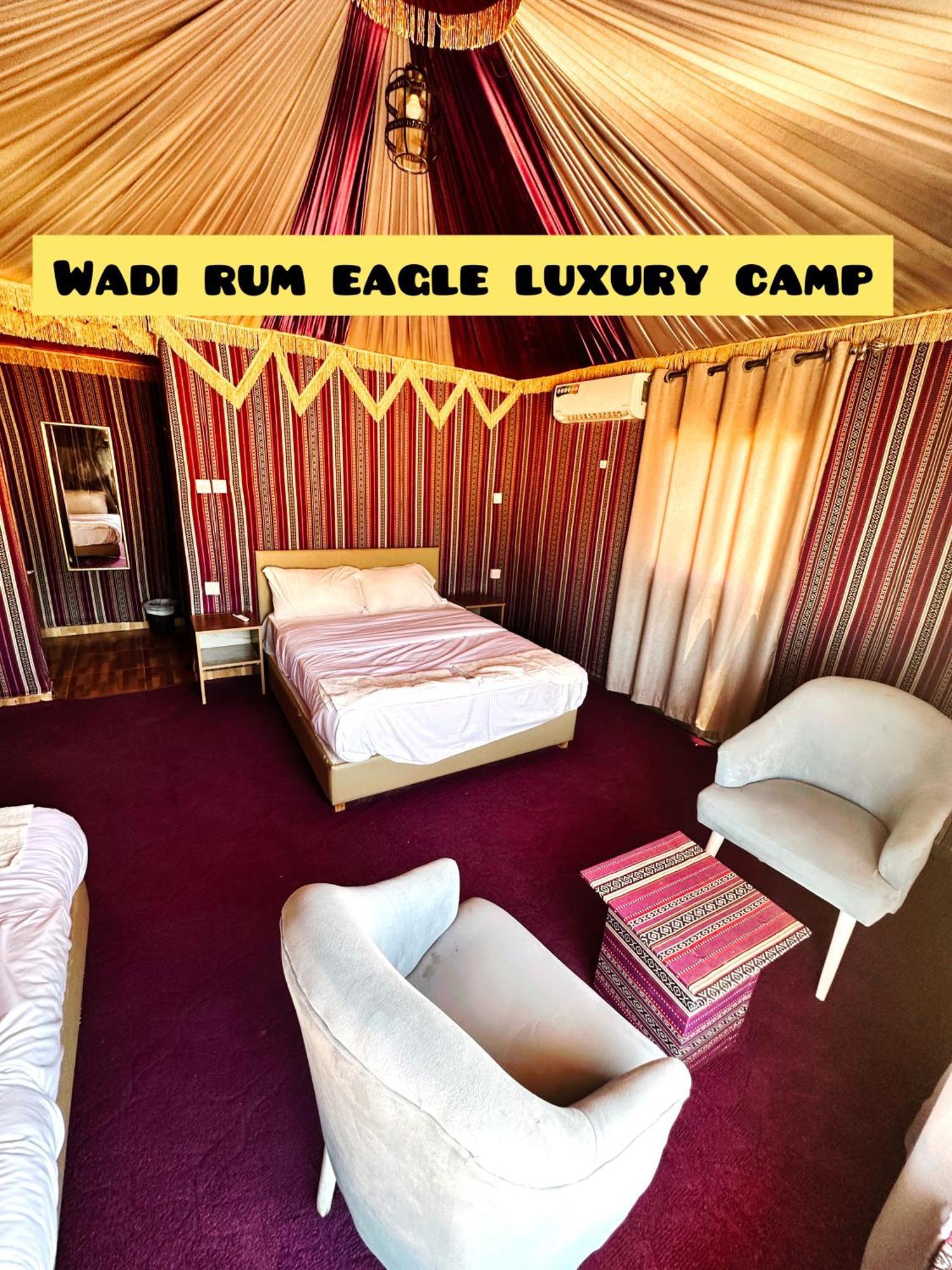 Wadi Rum Eagle Luxury Camp Esterno foto
