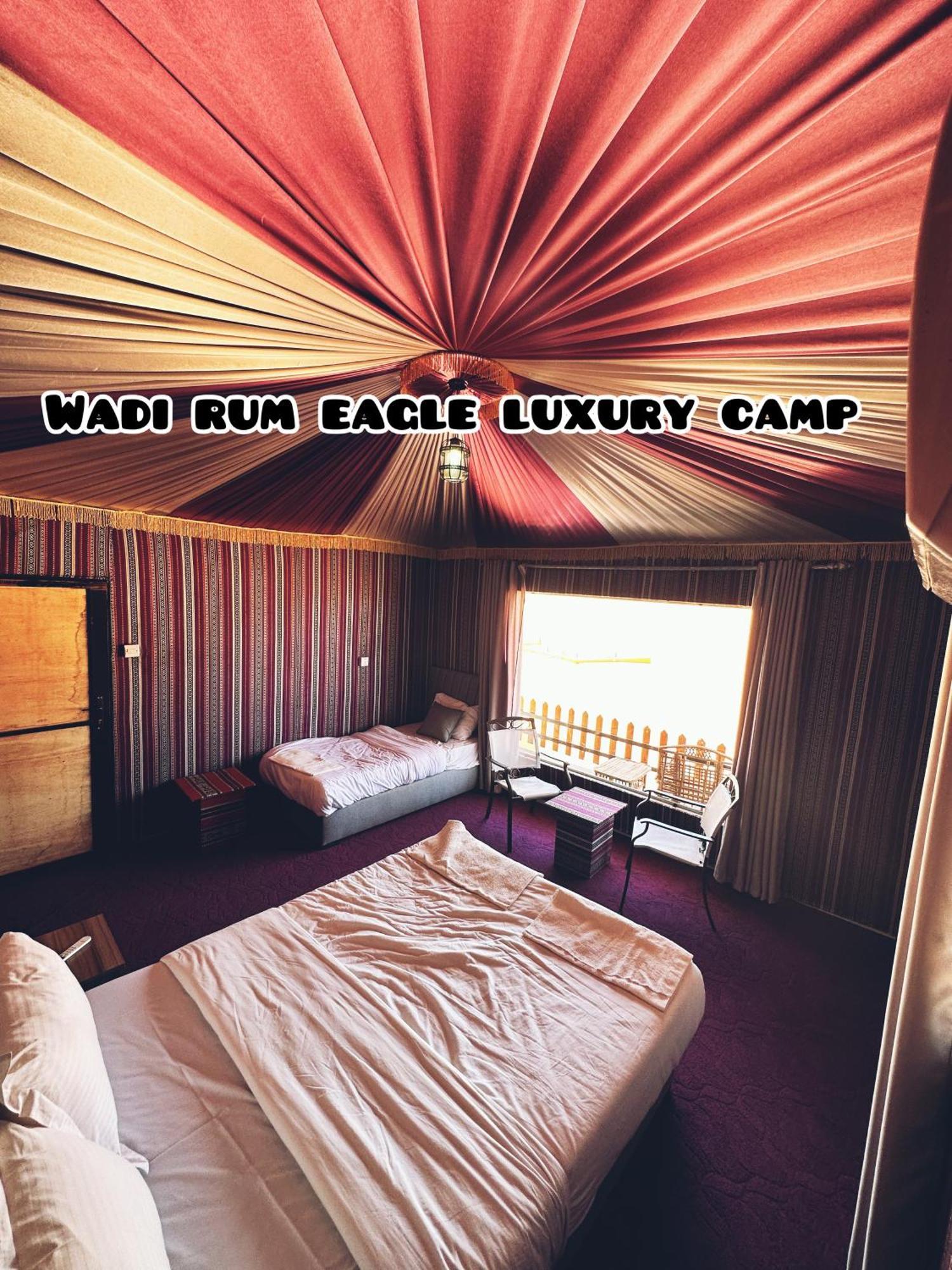 Wadi Rum Eagle Luxury Camp Esterno foto